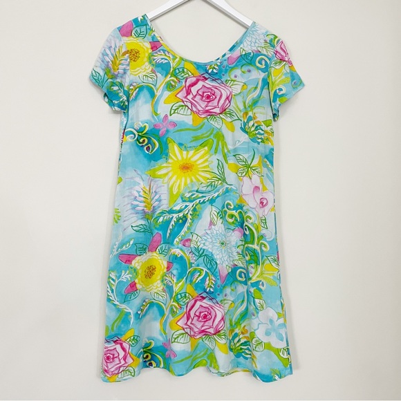 Jams World Dresses Jams World Flower Star Aqua Dress Poshmark